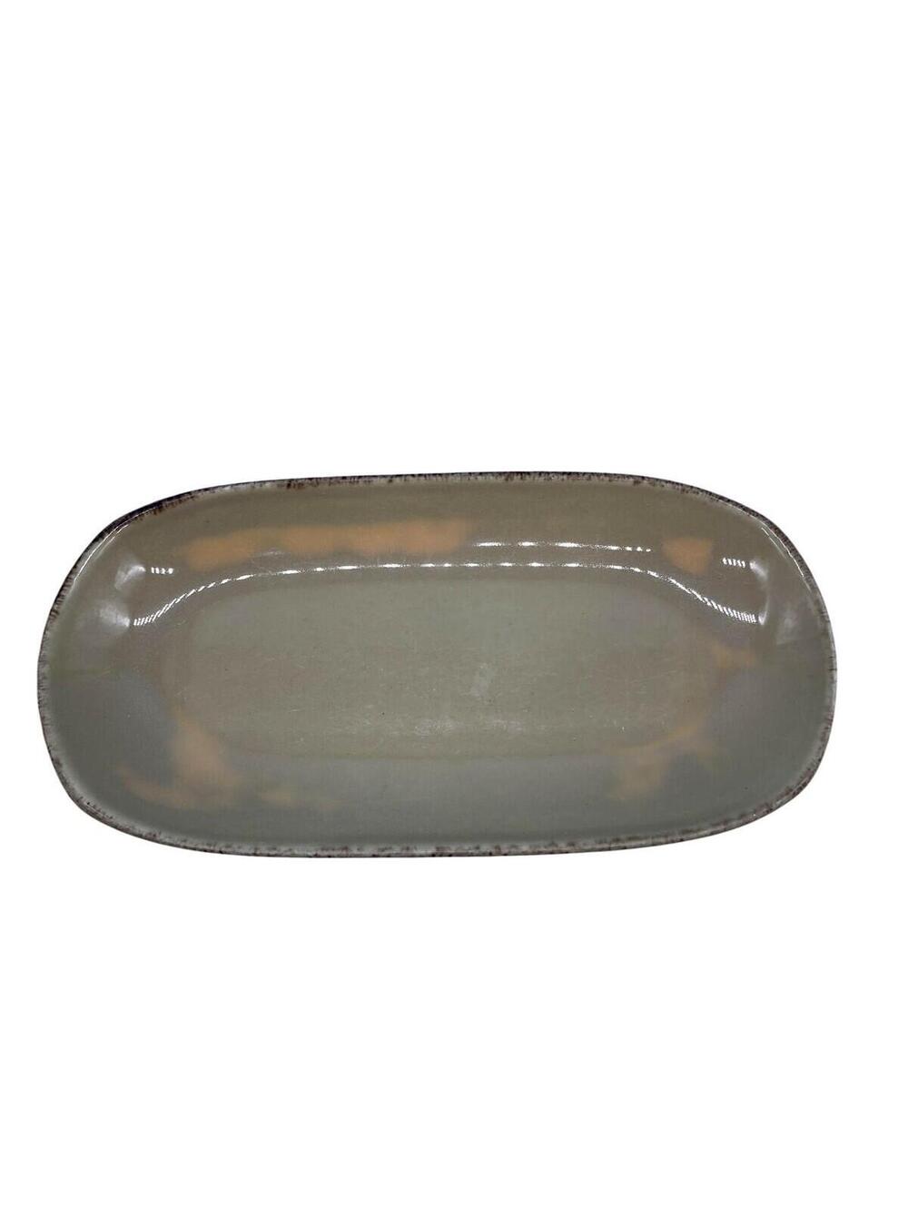 Steelite International Large Rectangular Plate Beige Stoneware 2014 England